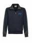 477 Sweatjacke Contrast Mikralinar