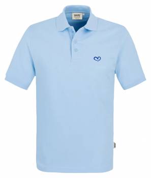 810 Poloshirt Classic - mit Herz-Stick