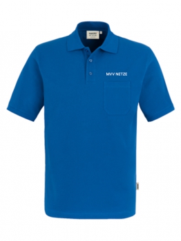 802 Pocket-Poloshirt Top