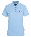 110 Damen Poloshirt Classic - mit Herz-Stick