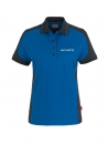 239 Damen Poloshirt Contrast Mikralinar